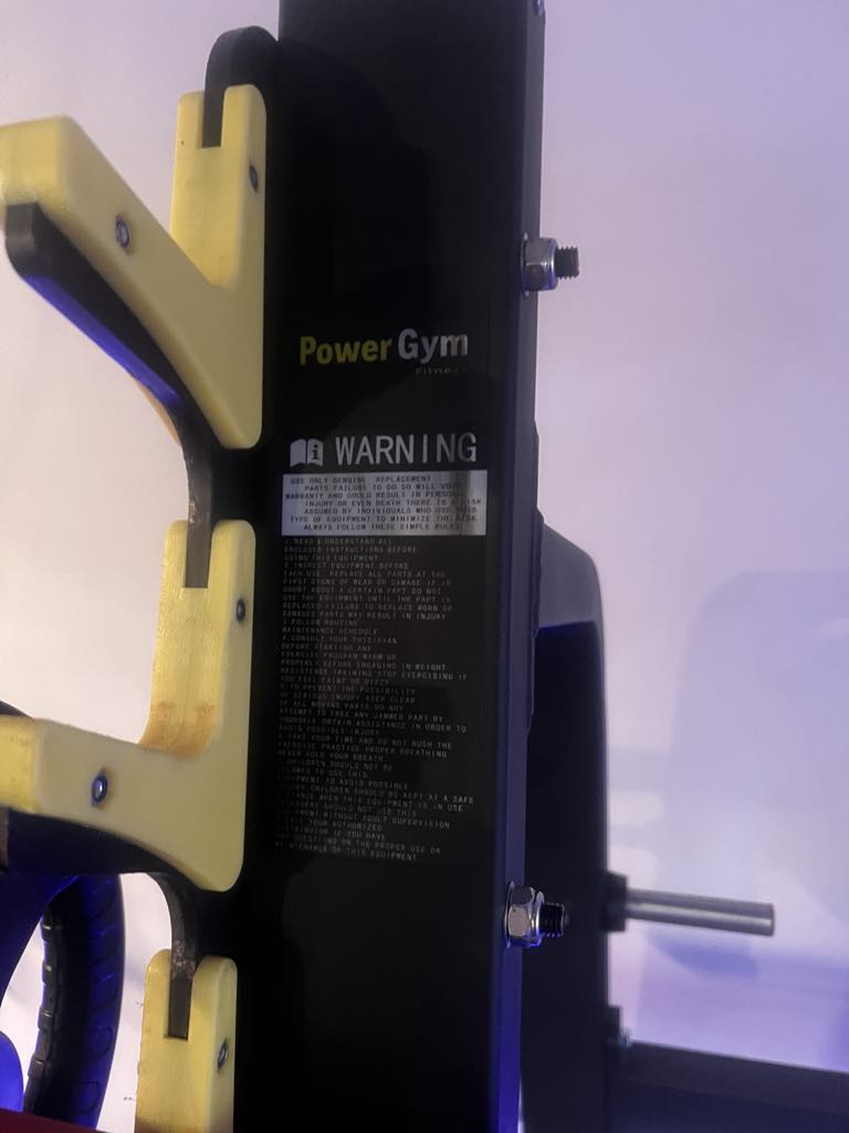 Powergym Pro Series Squat Rack
