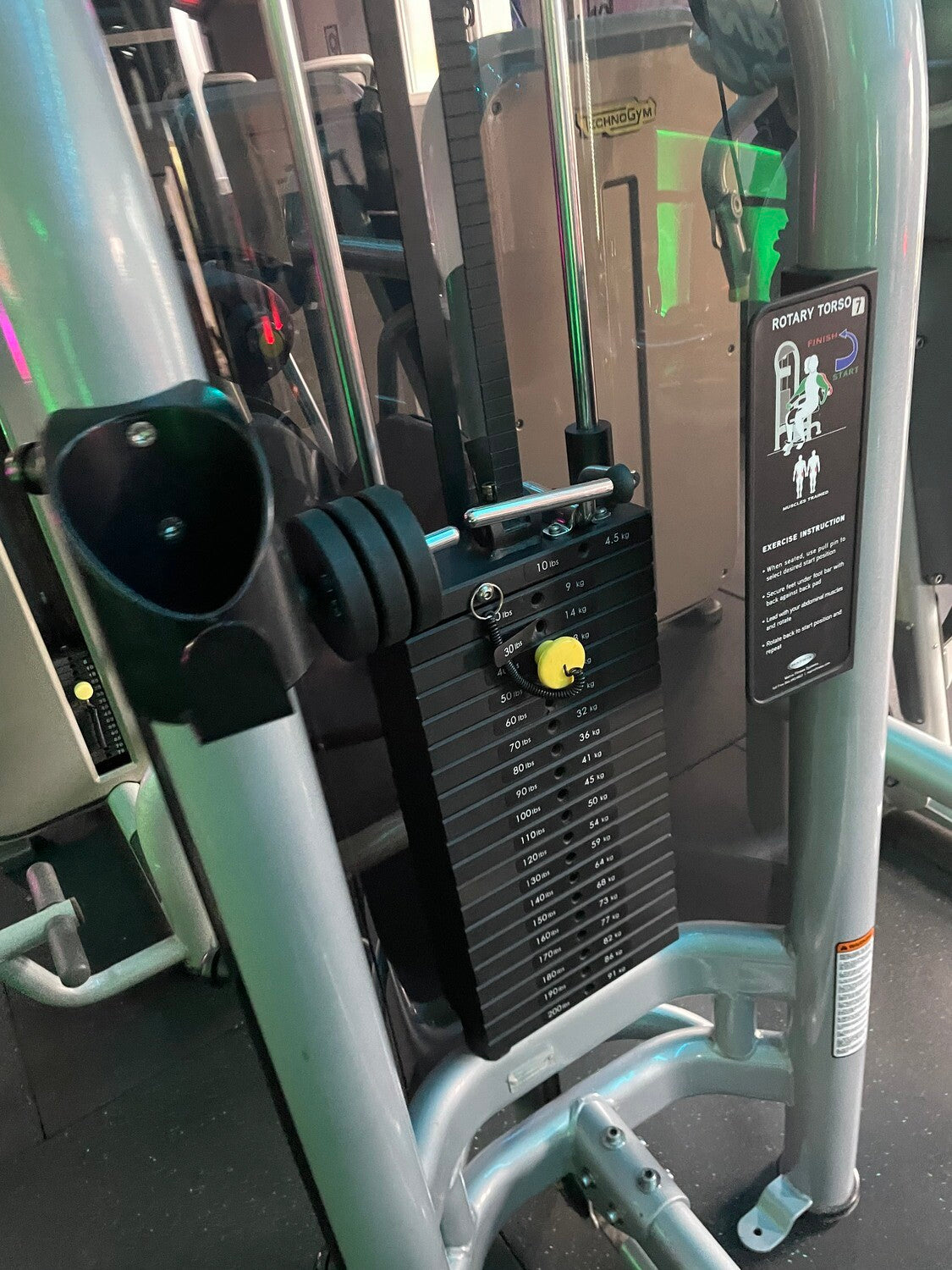 Matrix Rotary Torso Machine Pin Loaded Used