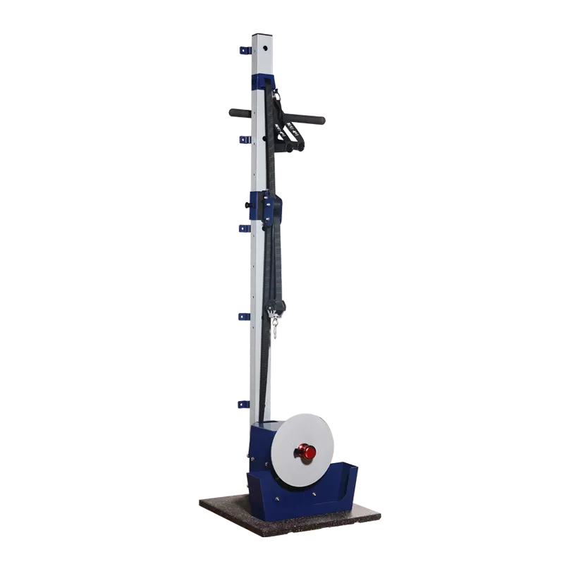 Vertical Wall Mounted Eccentric Flywheel Pulley Trainer