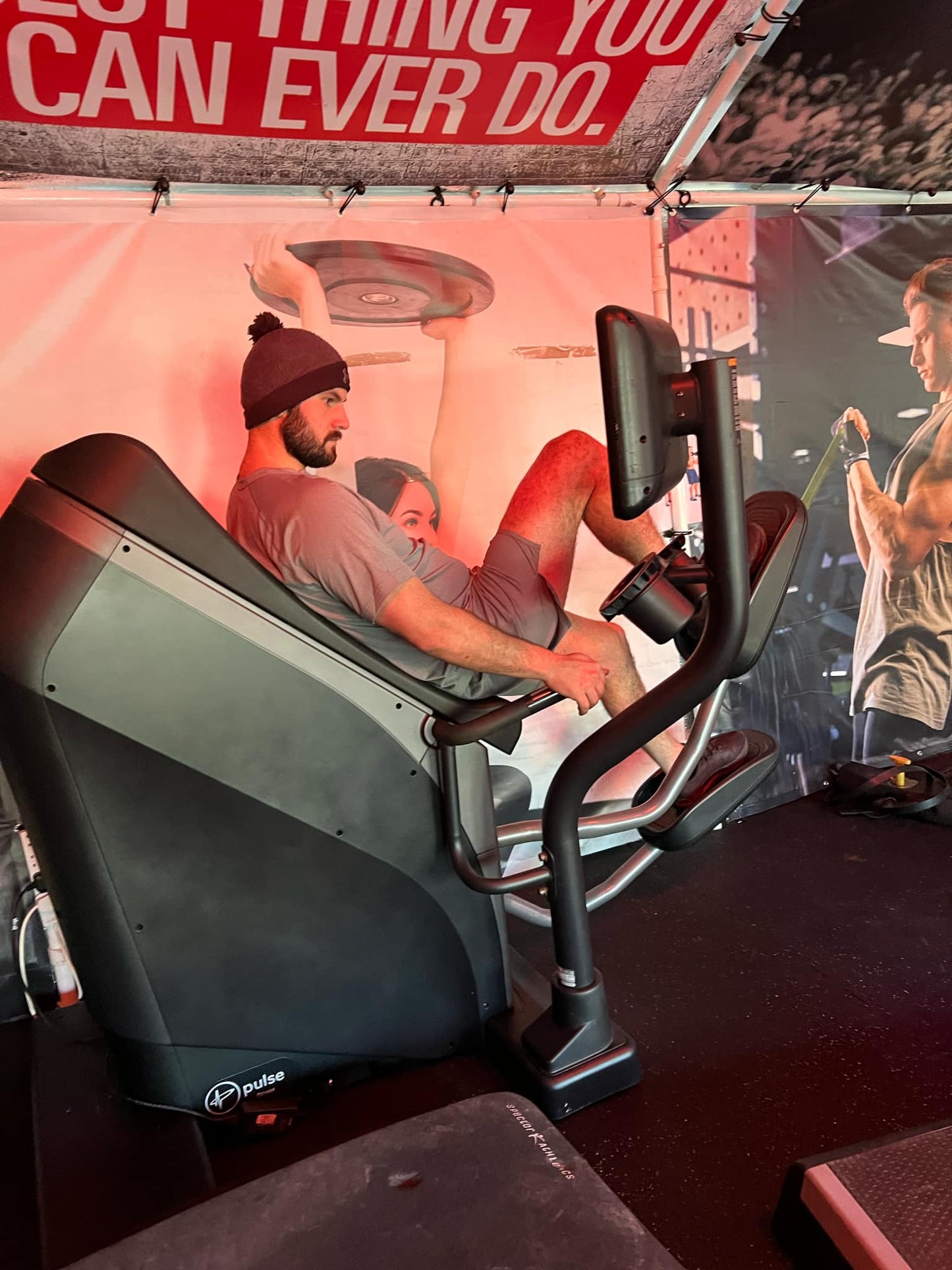 Pulse Fitness Cross Climber Seated Stepper