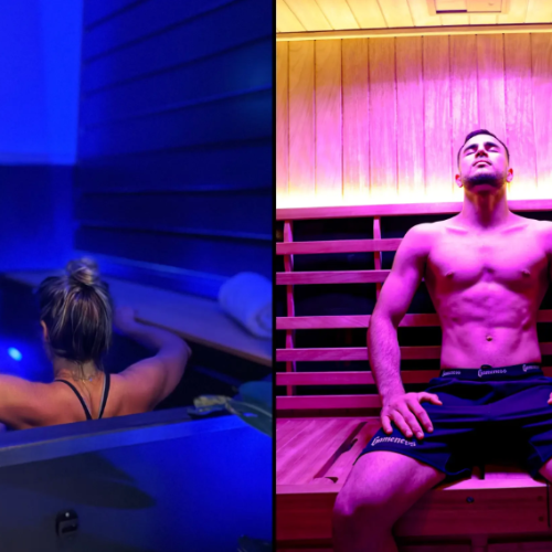 Infra Red Sauna & Cold Plunge Pool Session
