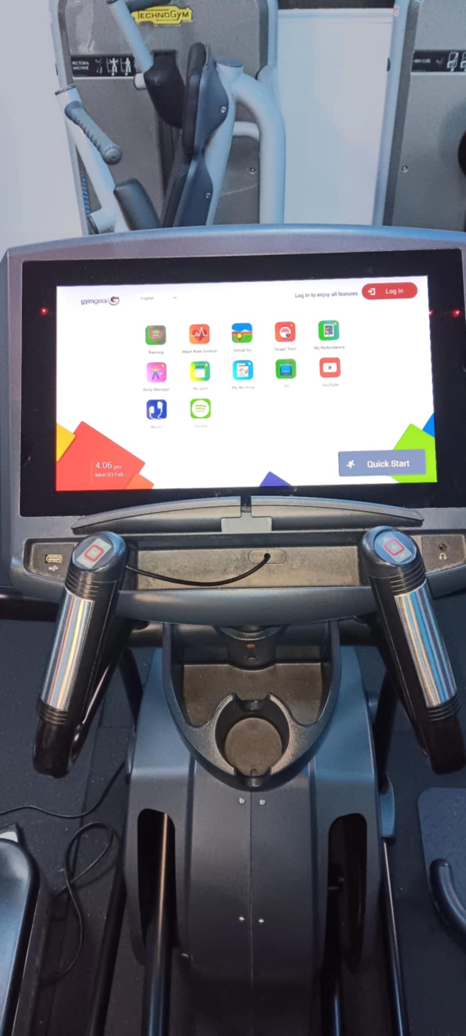 Gym Gear Excite 98e Entertainment Cross Trainer