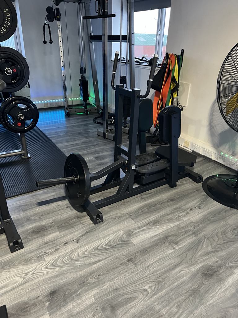 Plate Loaded Standing Abductor Booty Builder Glute Drive