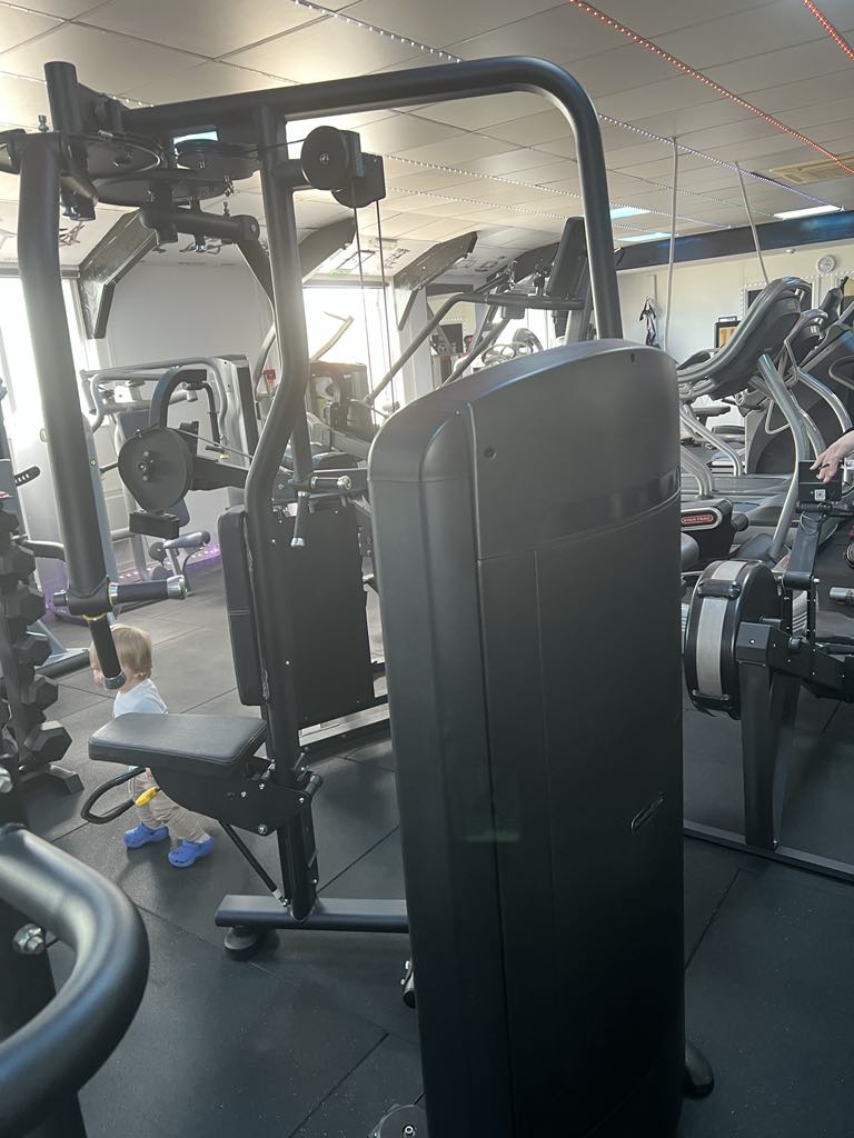 Power Gym Dual Pec Fly Rear Delt Machine Pin Selection