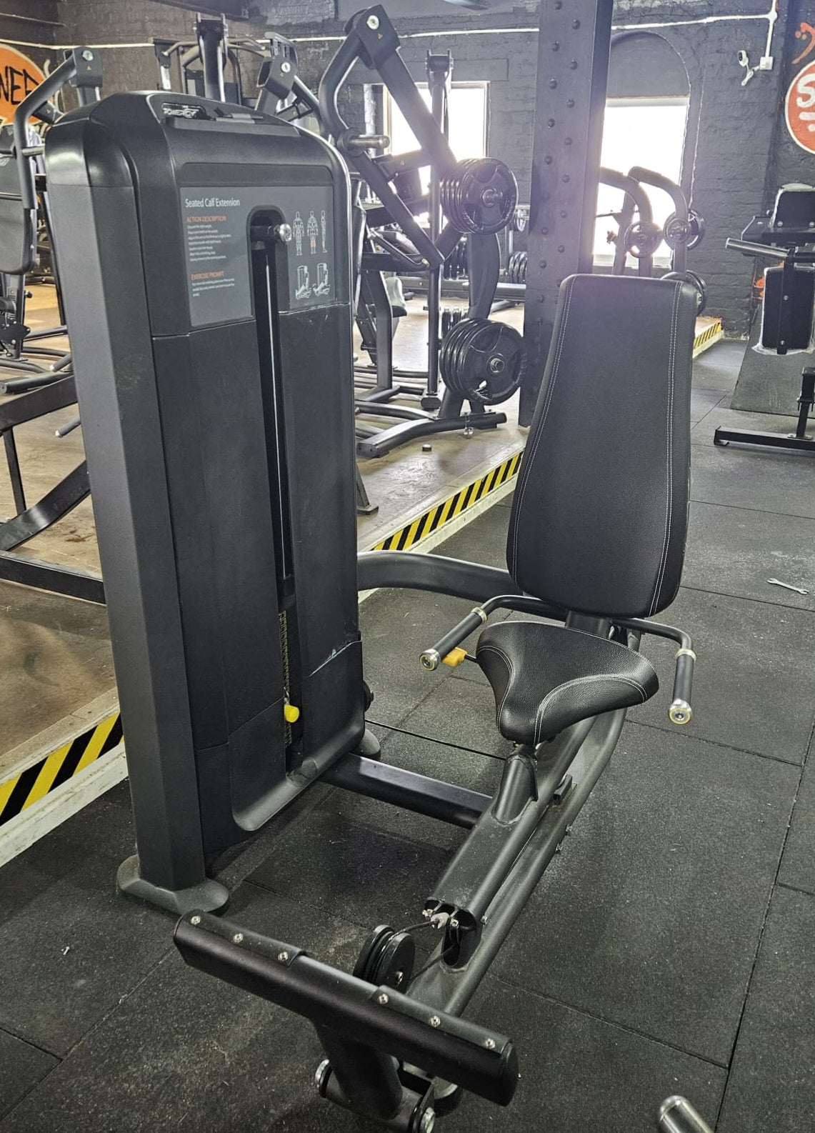 Seated Calf Extension.