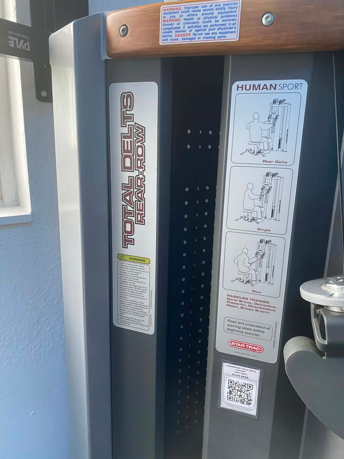 Star Trac Human Sport Total Delt Machine