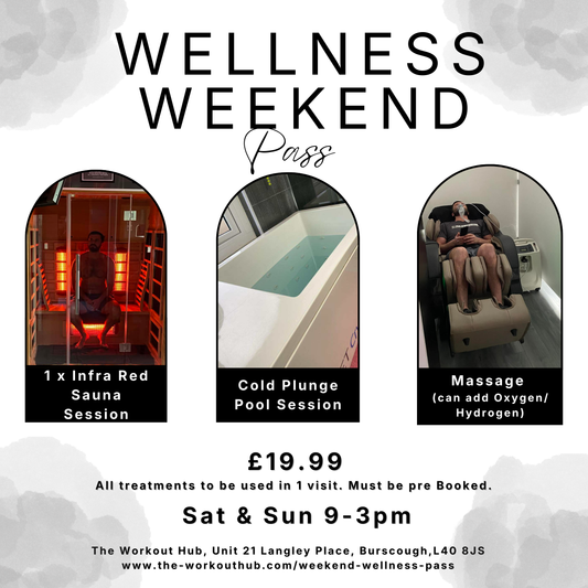 Weekend Wellness Pass (Sauna, Plunge, Massage)