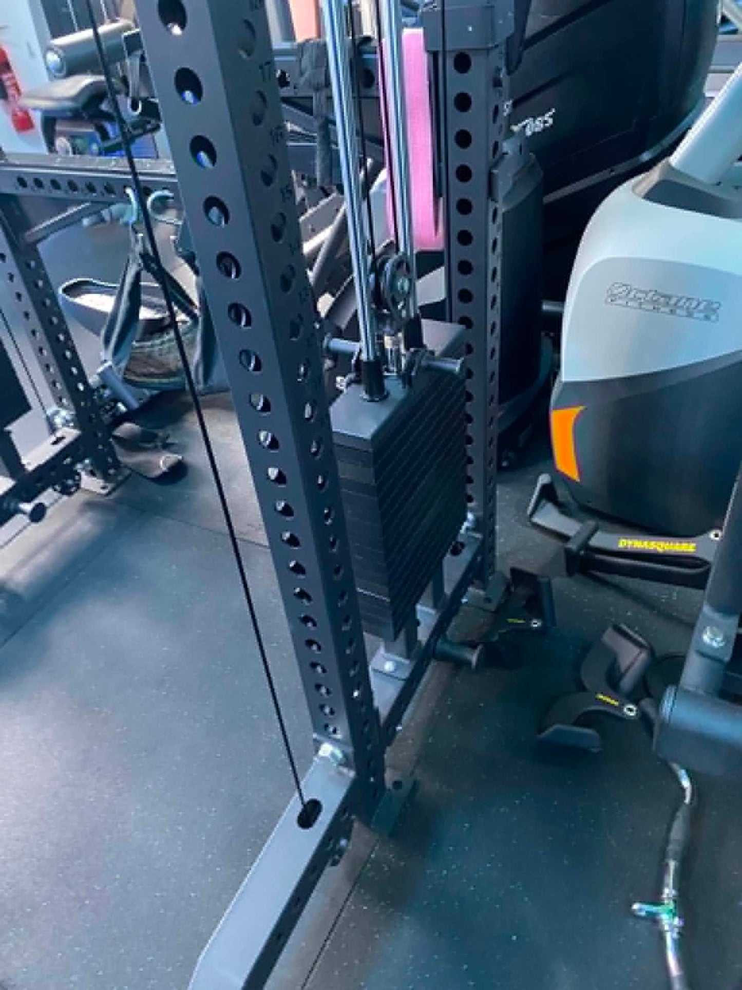 Multi Functional Trainer Dual Cable Pulley Machine and Rack