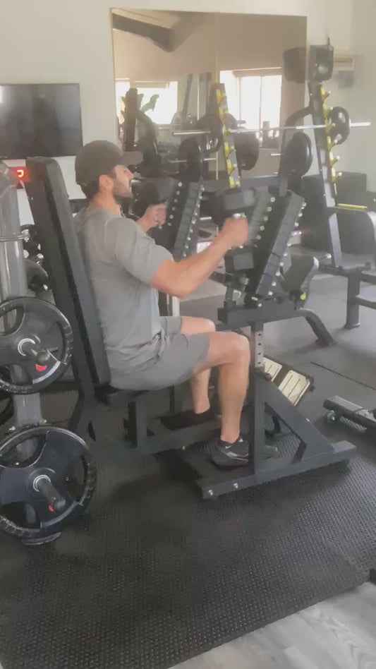 Dumbell stands with bench