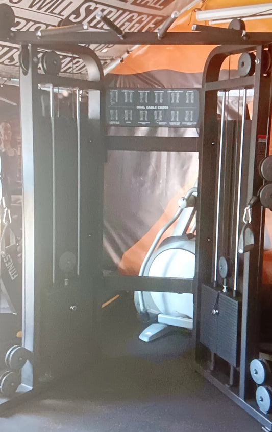 Functional Trainer . 120kg weight stacks. (Dual cables).Power Gym.